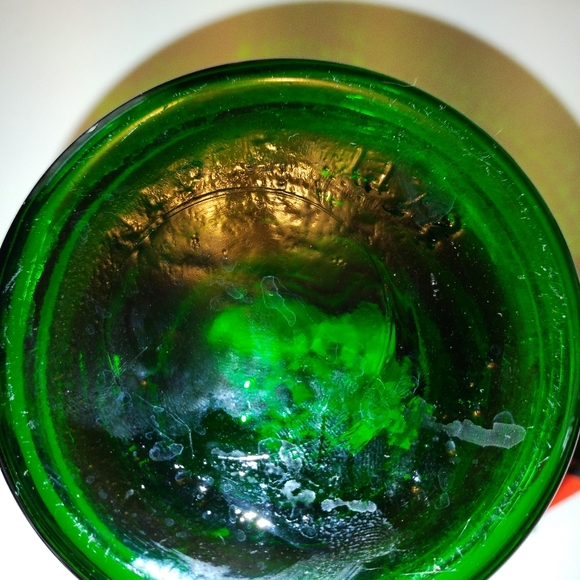 Vintage Napco Forest green Vase #1172 USA Cleveland, Ohio 8" Tall - NICE! - Picture 6 of 7